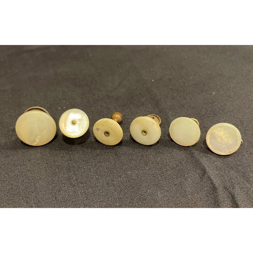6 Antique Cuff Links